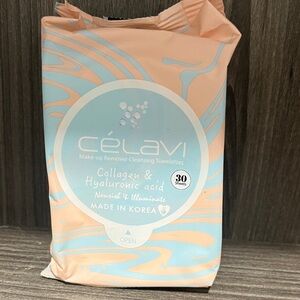 Celavi collagen and hyaluronic acid Remover Cleansing Towelettes